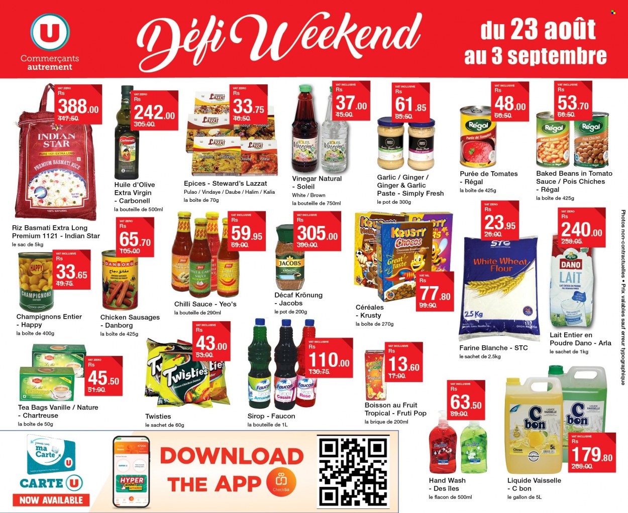 Super U catalogue - 23.08.2023 - 3.09.2023. Page 1