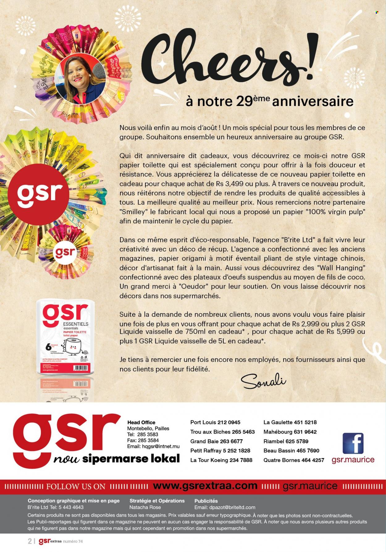 GSR catalogue - 17.08.2023 - 17.09.2023. Page 2