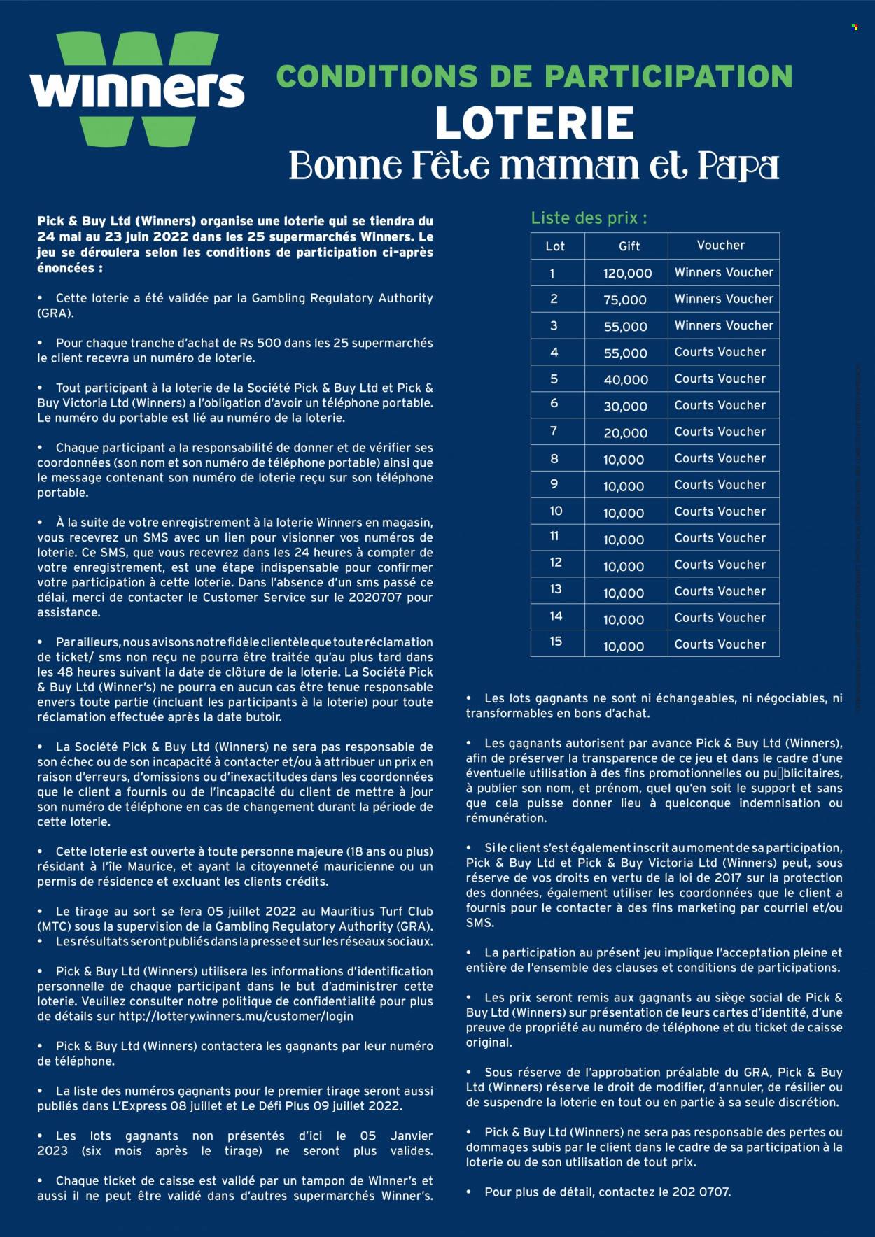 Winners catalogue - 6.06.2022 - 23.06.2022. Page 3