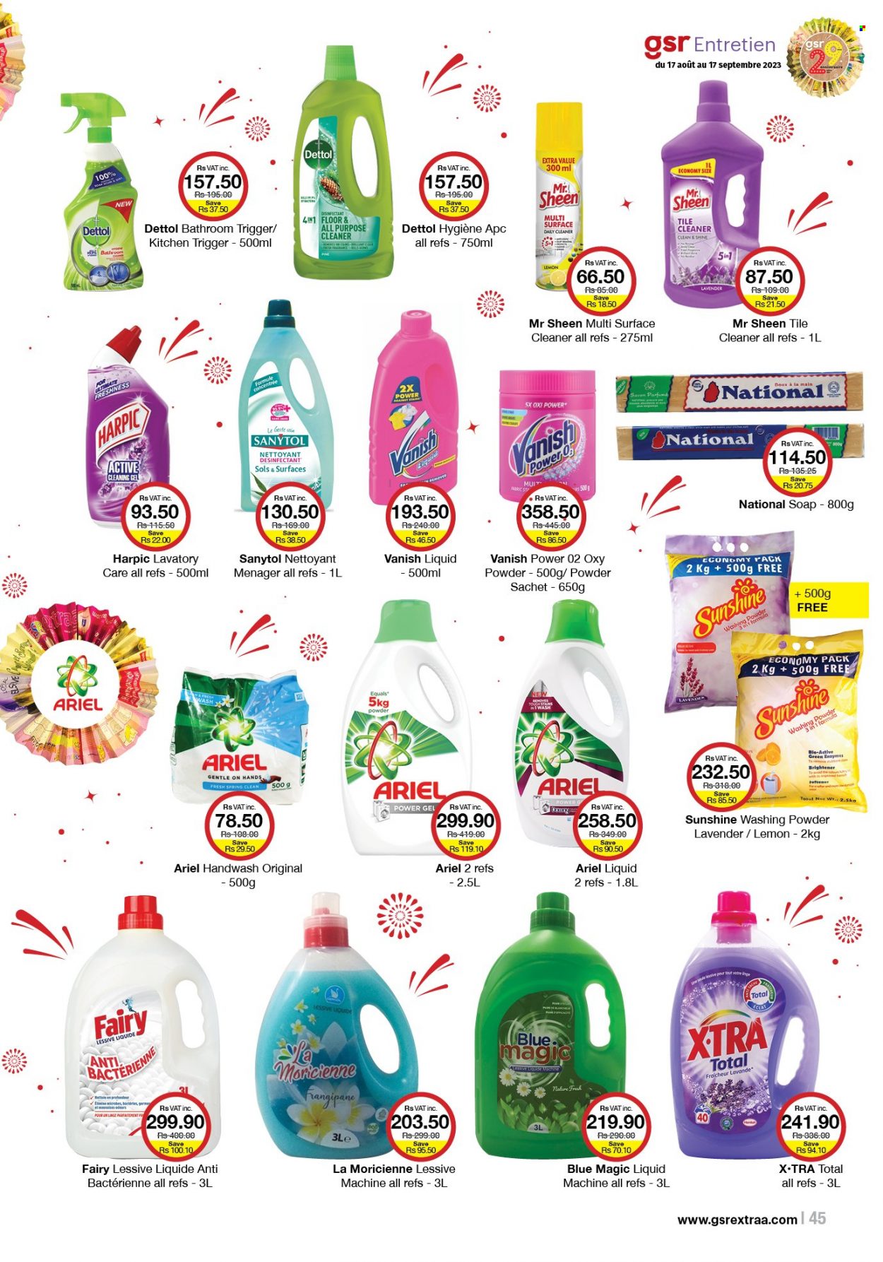 GSR catalogue - 17.08.2023 - 17.09.2023. Page 45