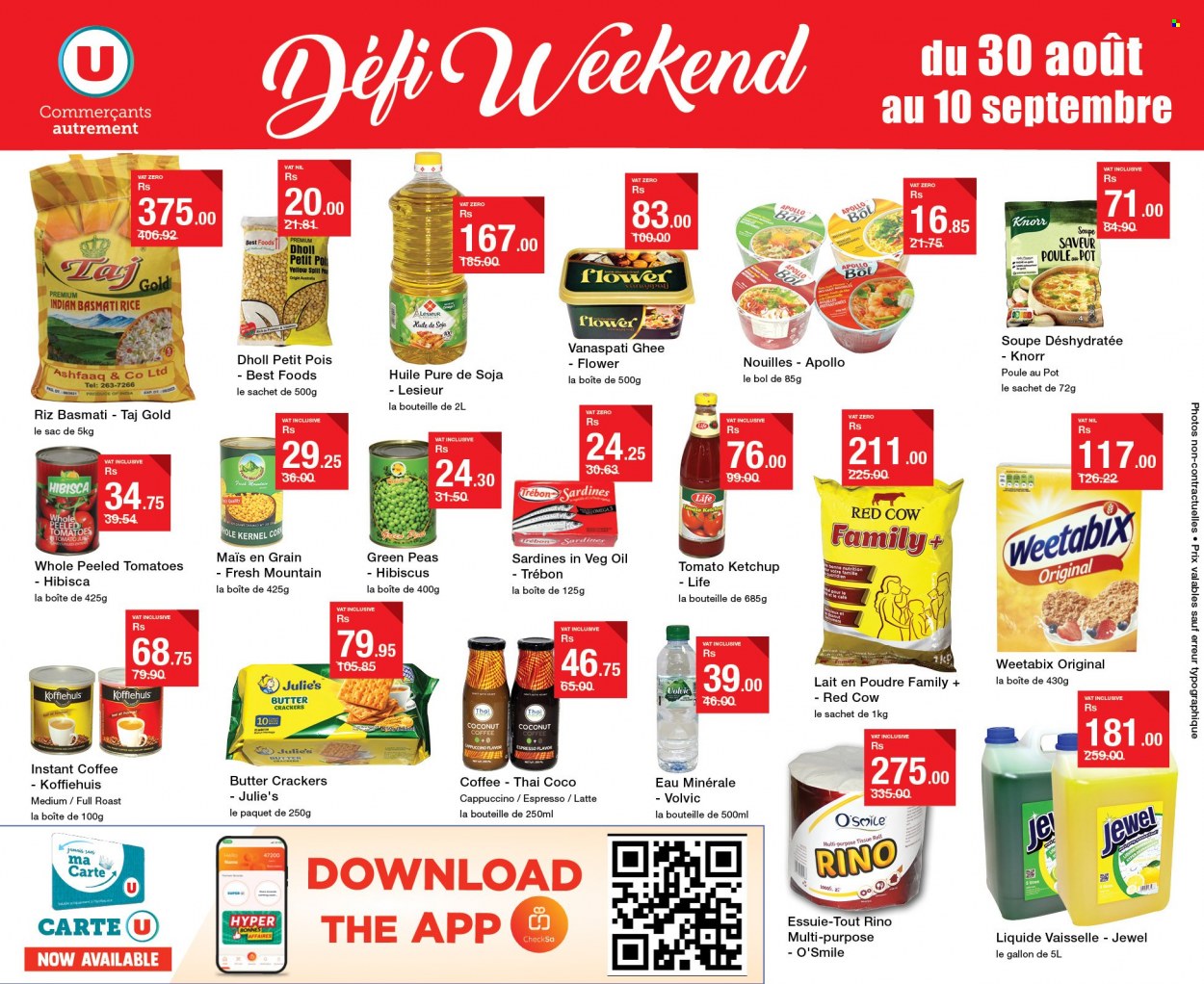 Super U catalogue - 30.08.2023 - 10.09.2023. Page 1