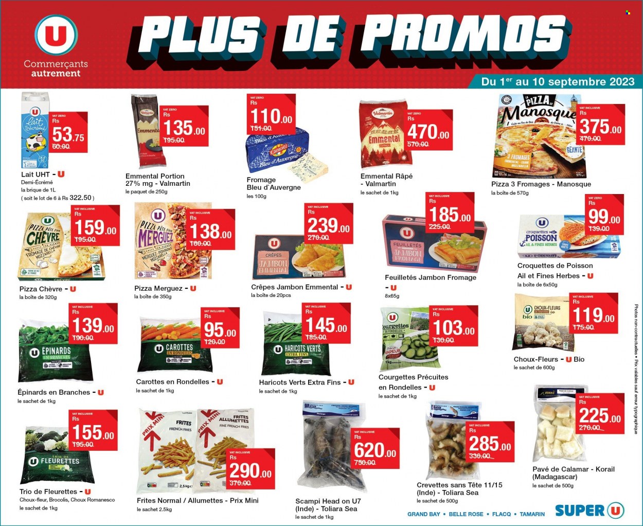 Super U catalogue - 1.09.2023 - 10.09.2023. Page 1