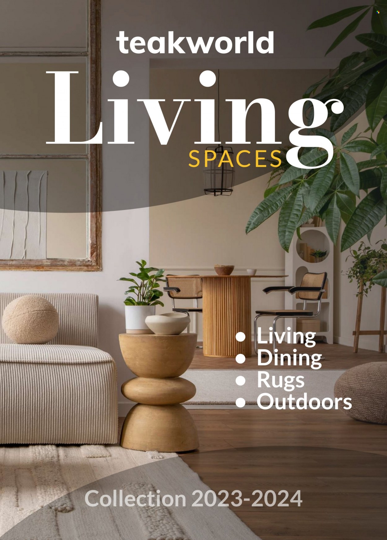 Teak World catalogue. Page 1