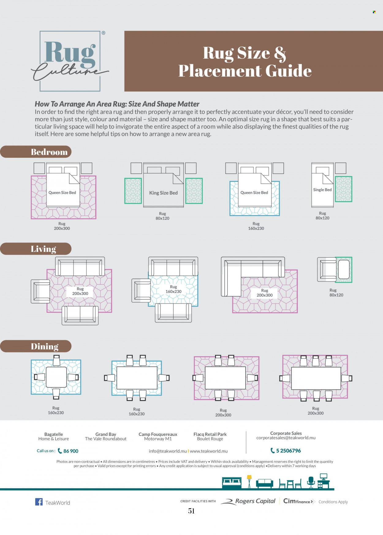 Teak World catalogue. Page 52