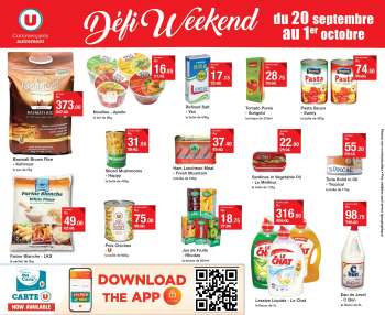 Catalogue Super U - 20/09/2023 - 01/10/2023.