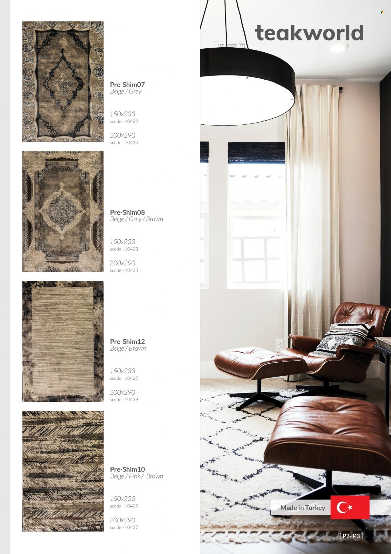 Teak World catalogue. Page 3