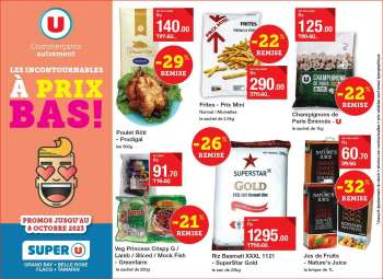 Catalogue Super U - 23/09/2023 - 08/10/2023.