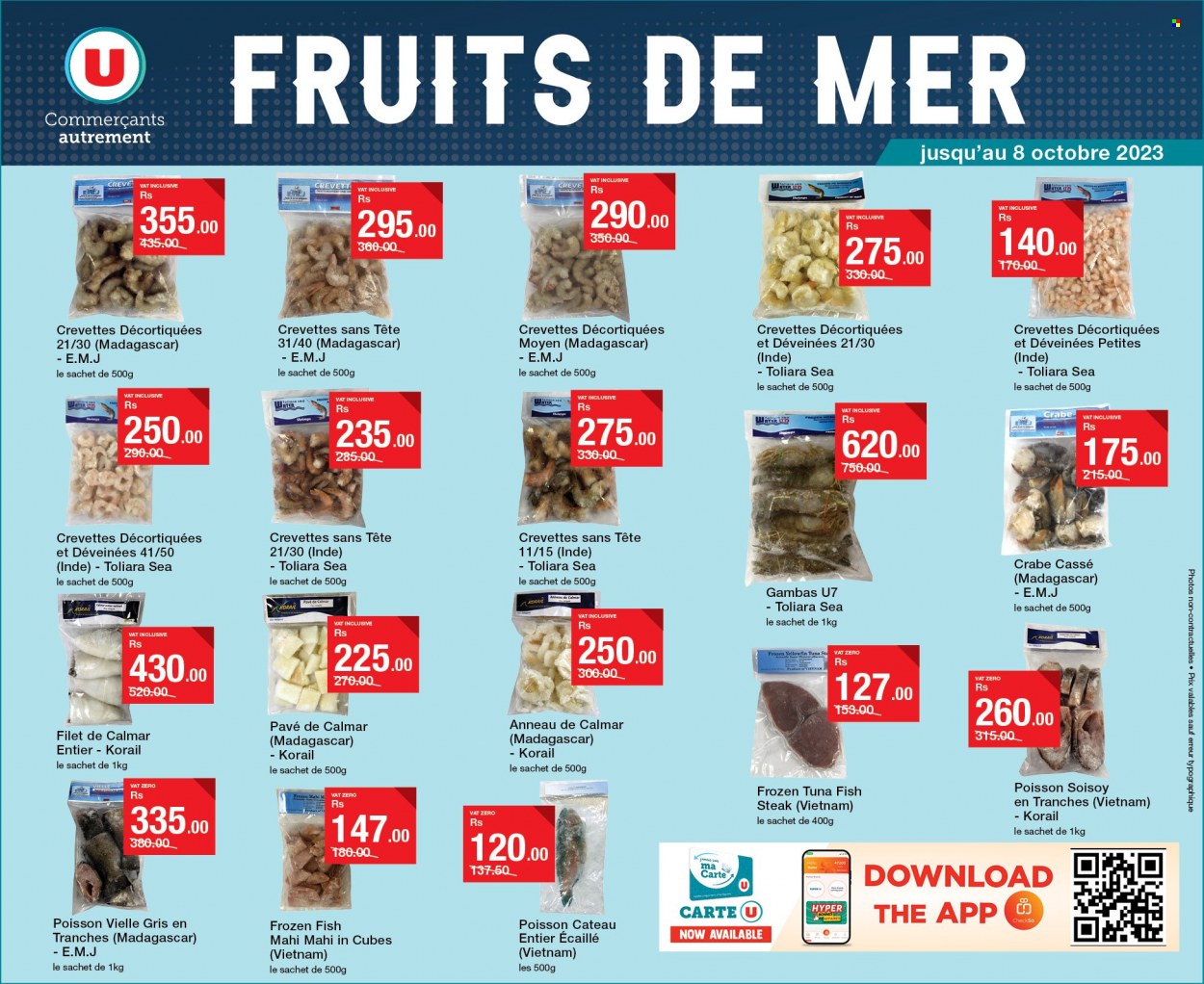 Super U catalogue - 29.09.2023 - 8.10.2023. Page 1