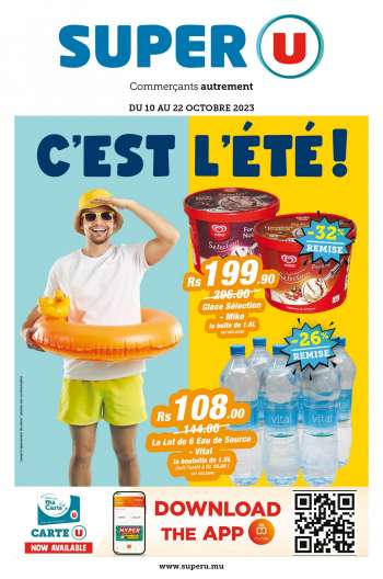 Catalogue Super U - 10/10/2023 - 22/10/2023.