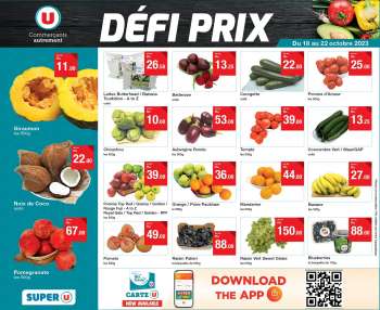 Super U Catalogue - 18.10.2023 - 22.10.2023.