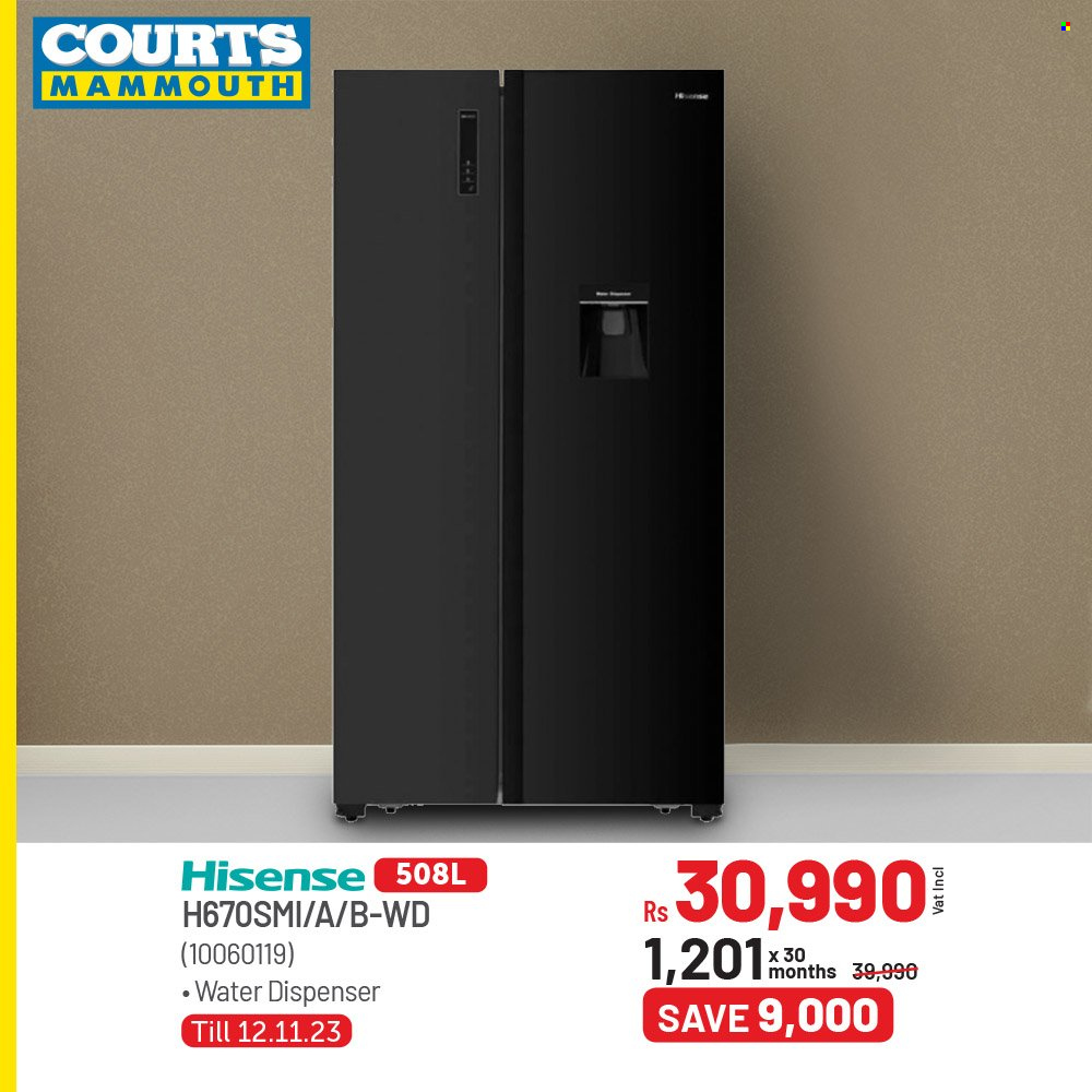 Courts Mammouth catalogue. Page 4