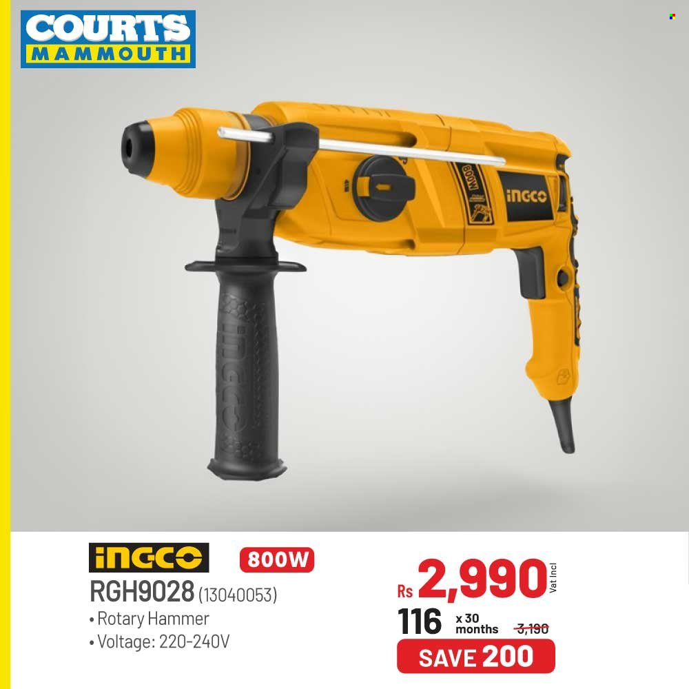 Courts Mammouth catalogue. Page 3