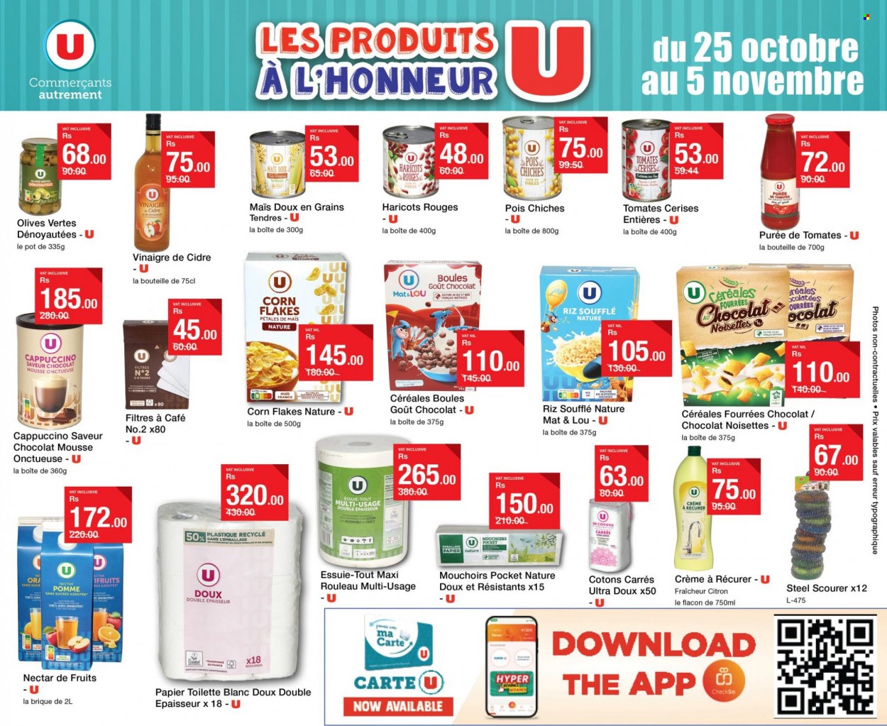 Super U catalogue - 25.10.2023 - 5.11.2023. Page 1