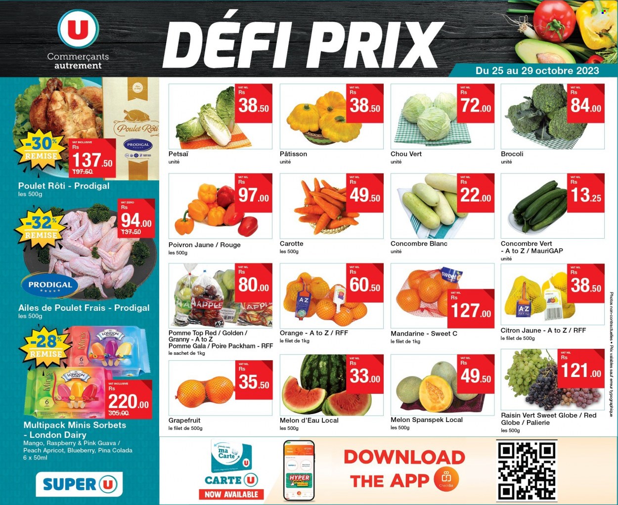 Super U catalogue - 25.10.2023 - 29.10.2023. Page 1