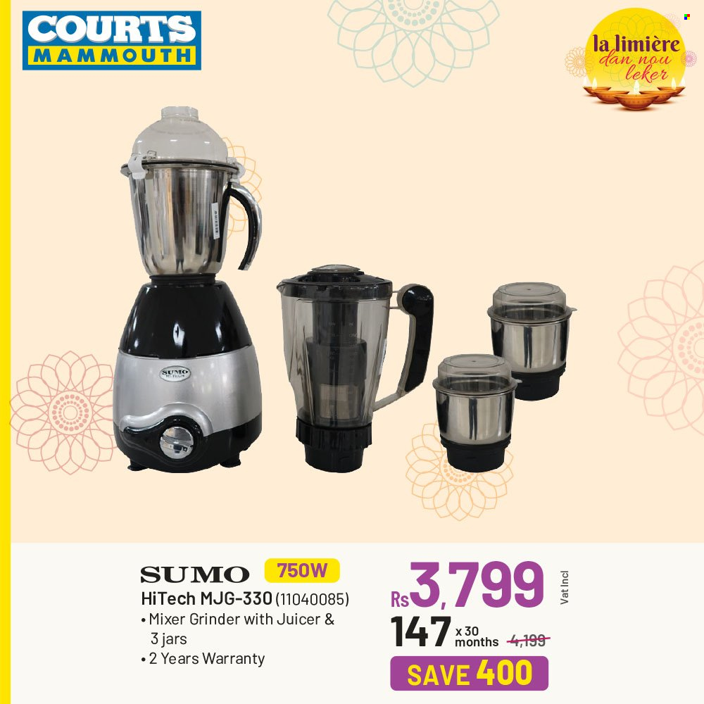 Courts Mammouth catalogue. Page 5