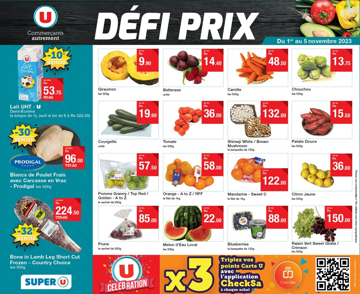 Super U catalogue - 1.11.2023 - 5.11.2023. Page 1