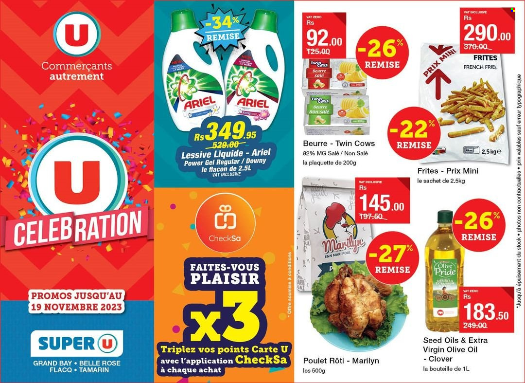Super U catalogue - 4.11.2023 - 19.11.2023. Page 1