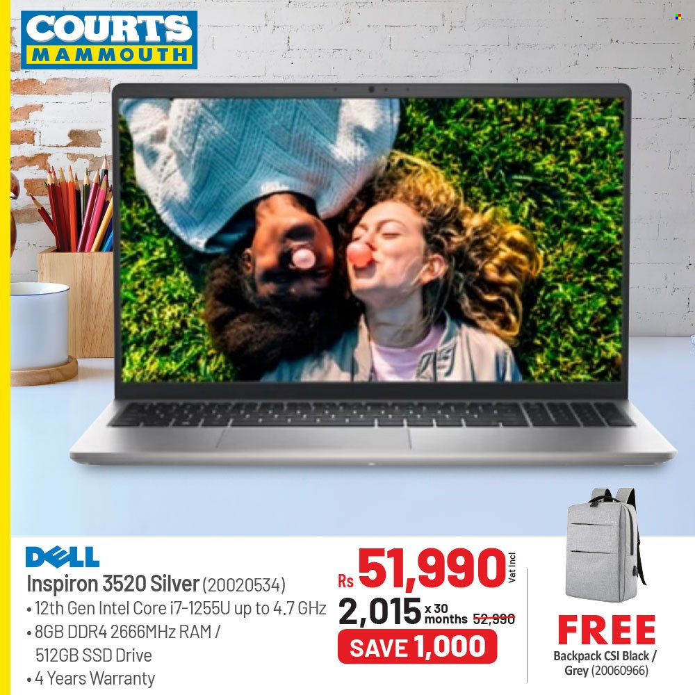 Courts Mammouth catalogue. Page 1