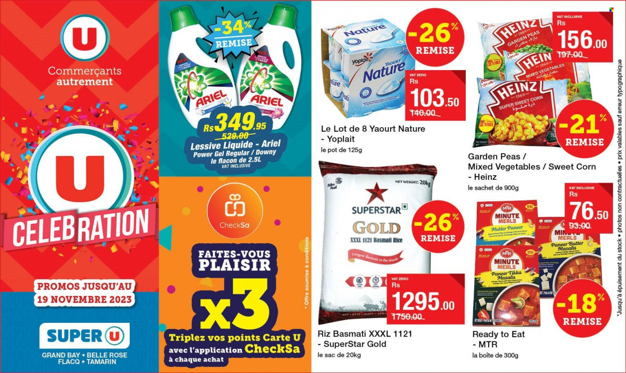 Super U catalogue - 15.11.2023 - 19.11.2023. Page 1