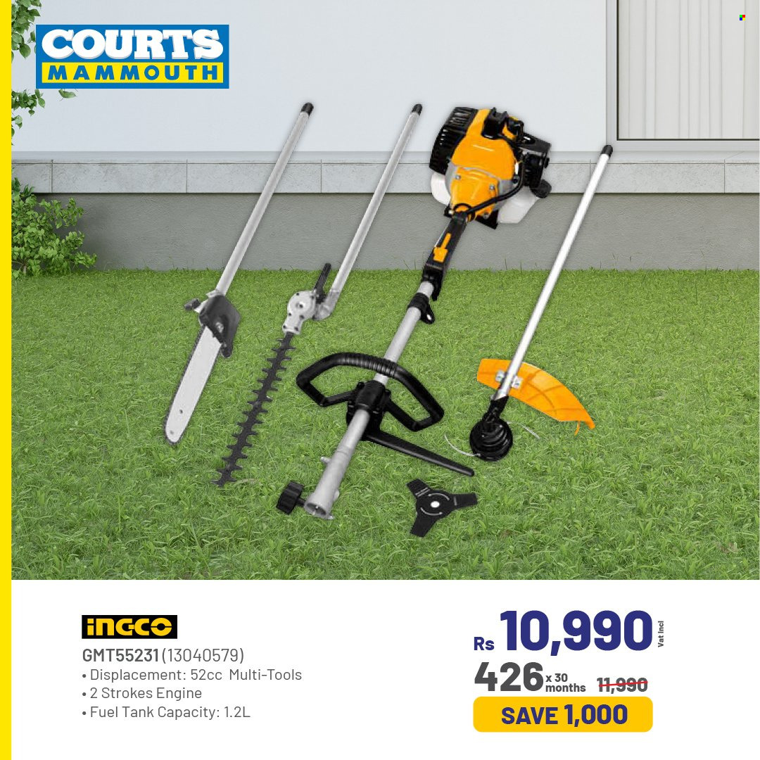 Courts Mammouth catalogue. Page 1