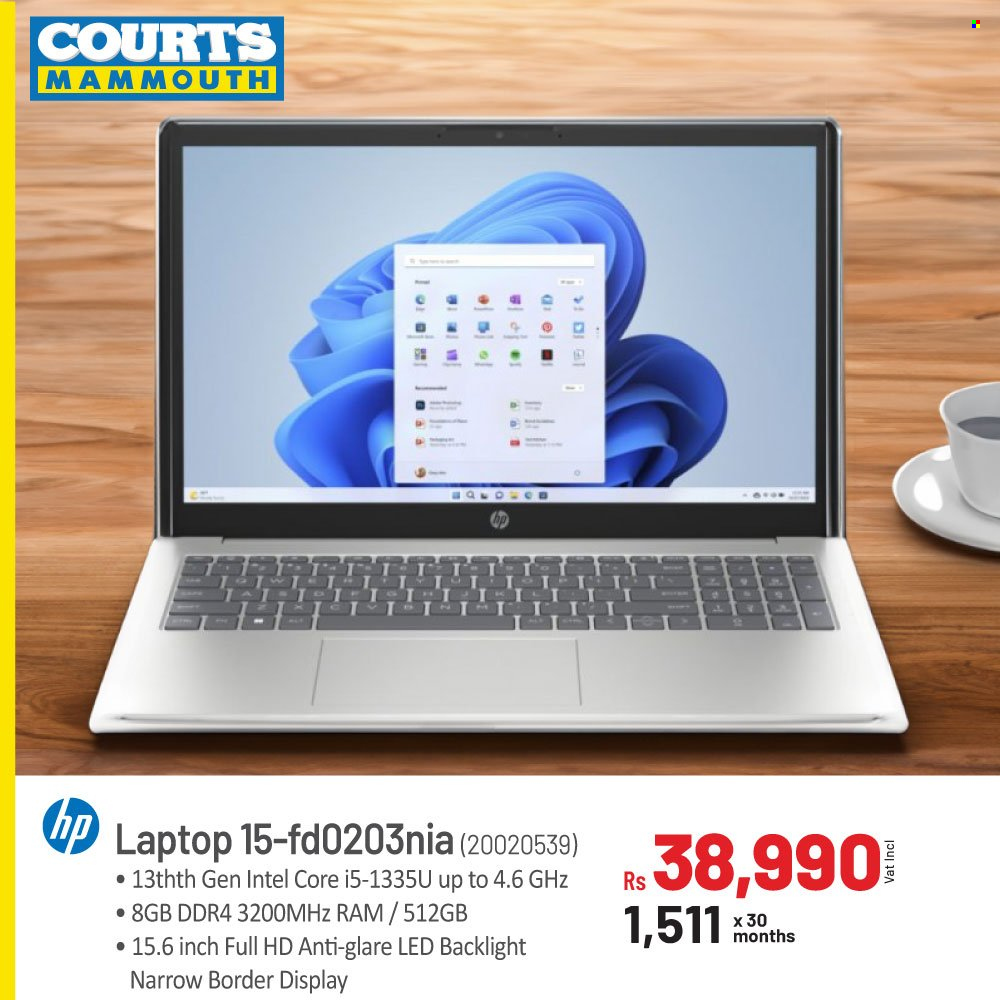 Courts Mammouth catalogue. Page 1