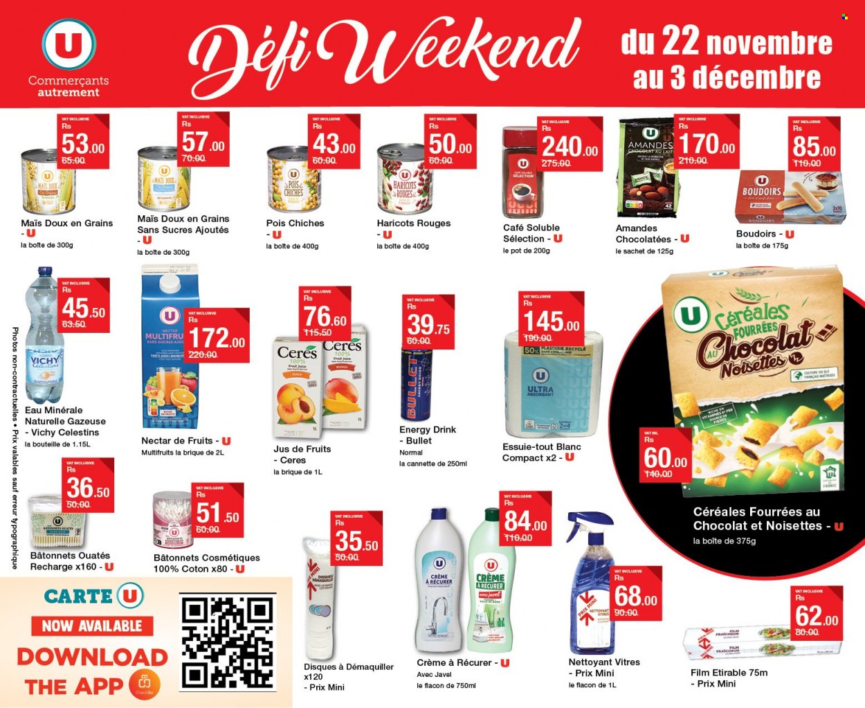 Super U catalogue - 22.11.2023 - 3.12.2023. Page 1