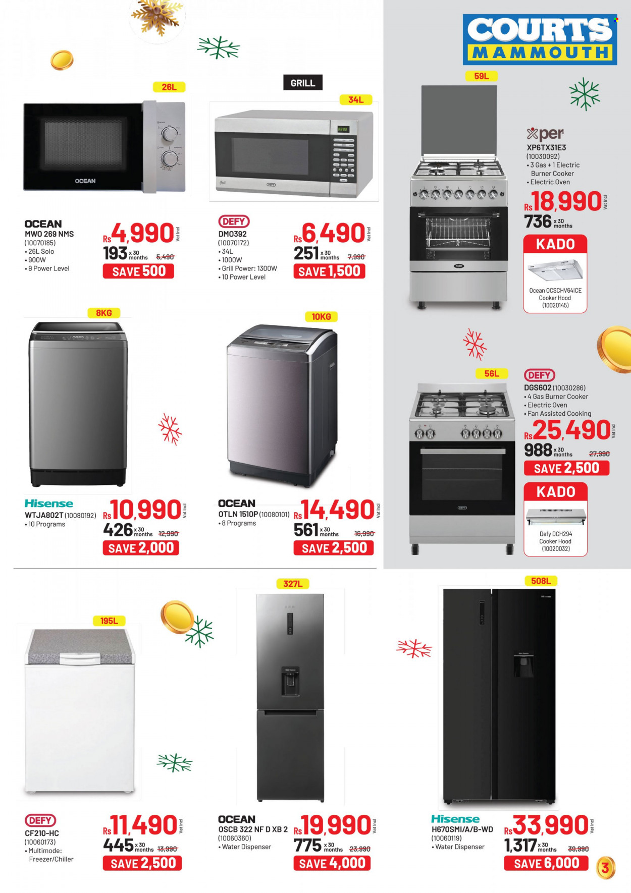 Courts Mammouth catalogue. Page 3