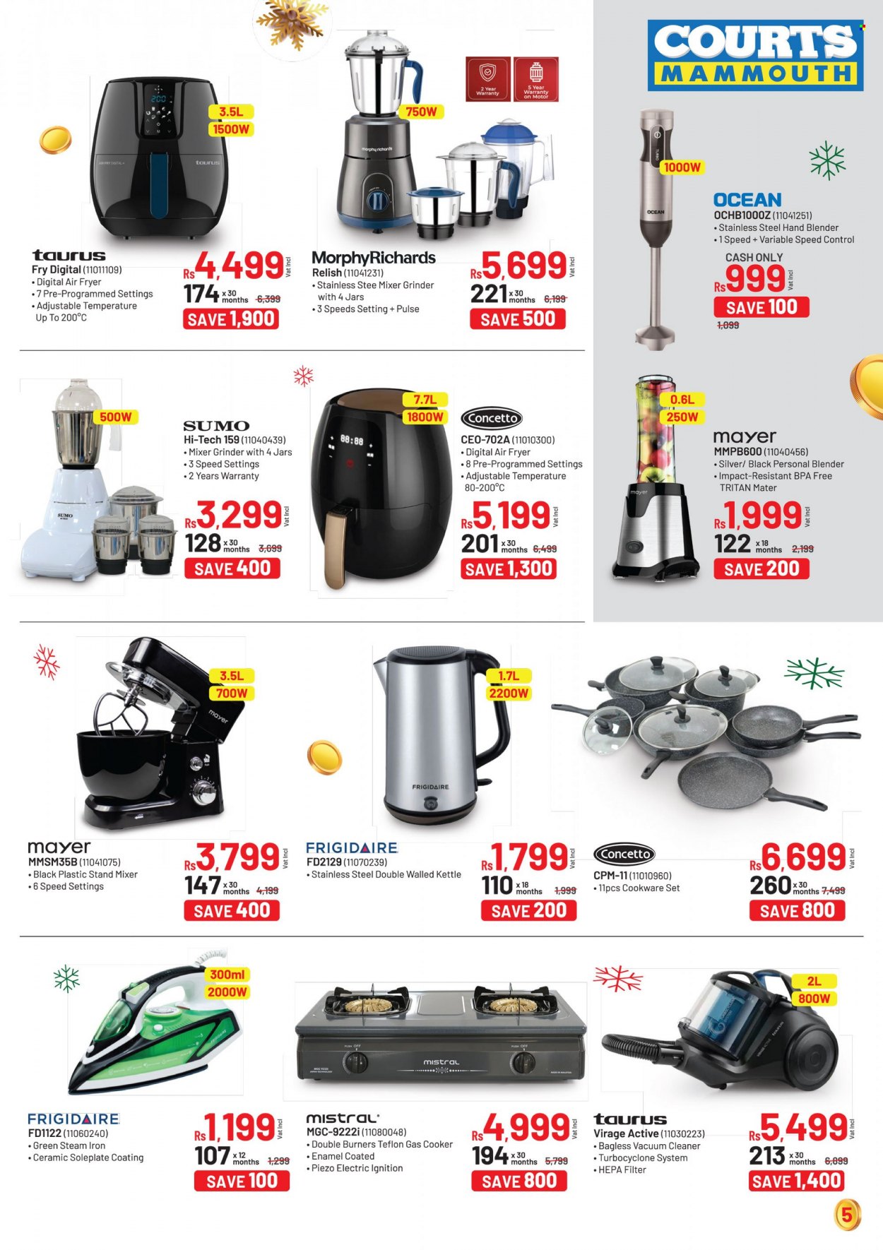 Courts Mammouth catalogue. Page 5