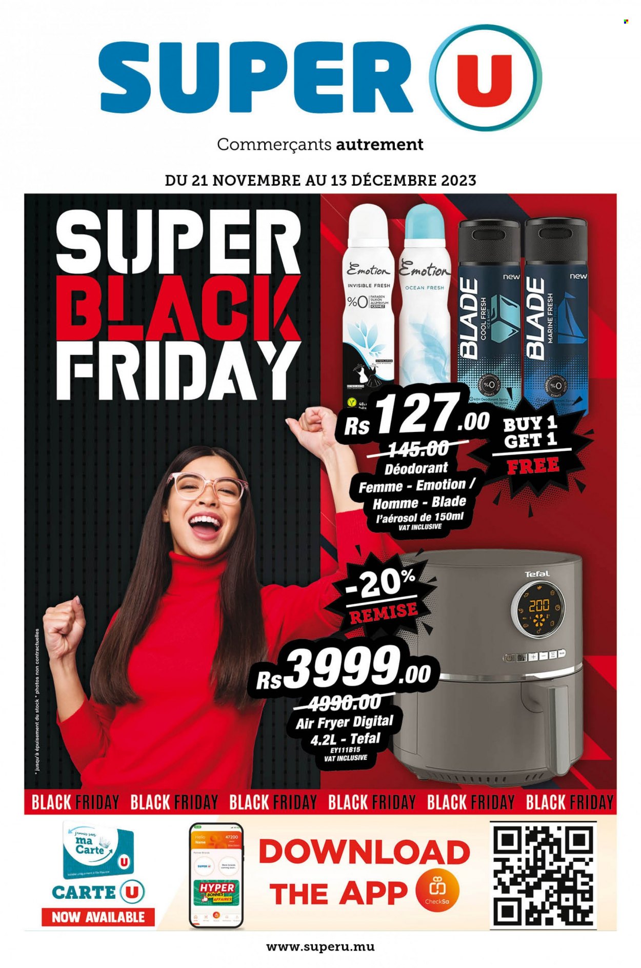 Super U catalogue - 21.11.2023 - 13.12.2023. Page 1