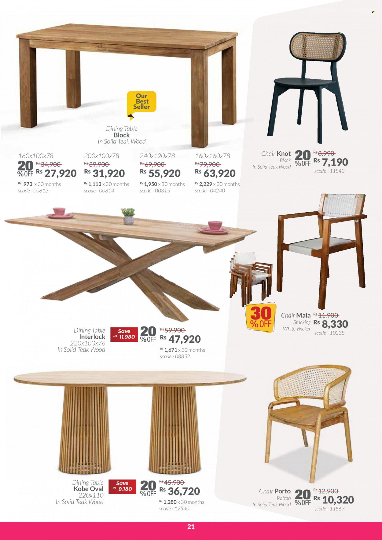 Teak World catalogue - 24.11.2023 - 15.01.2024. Page 21