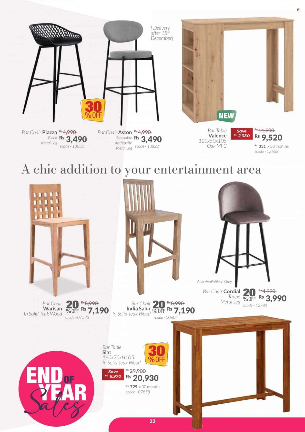 Teak World catalogue - 24.11.2023 - 15.01.2024. Page 22