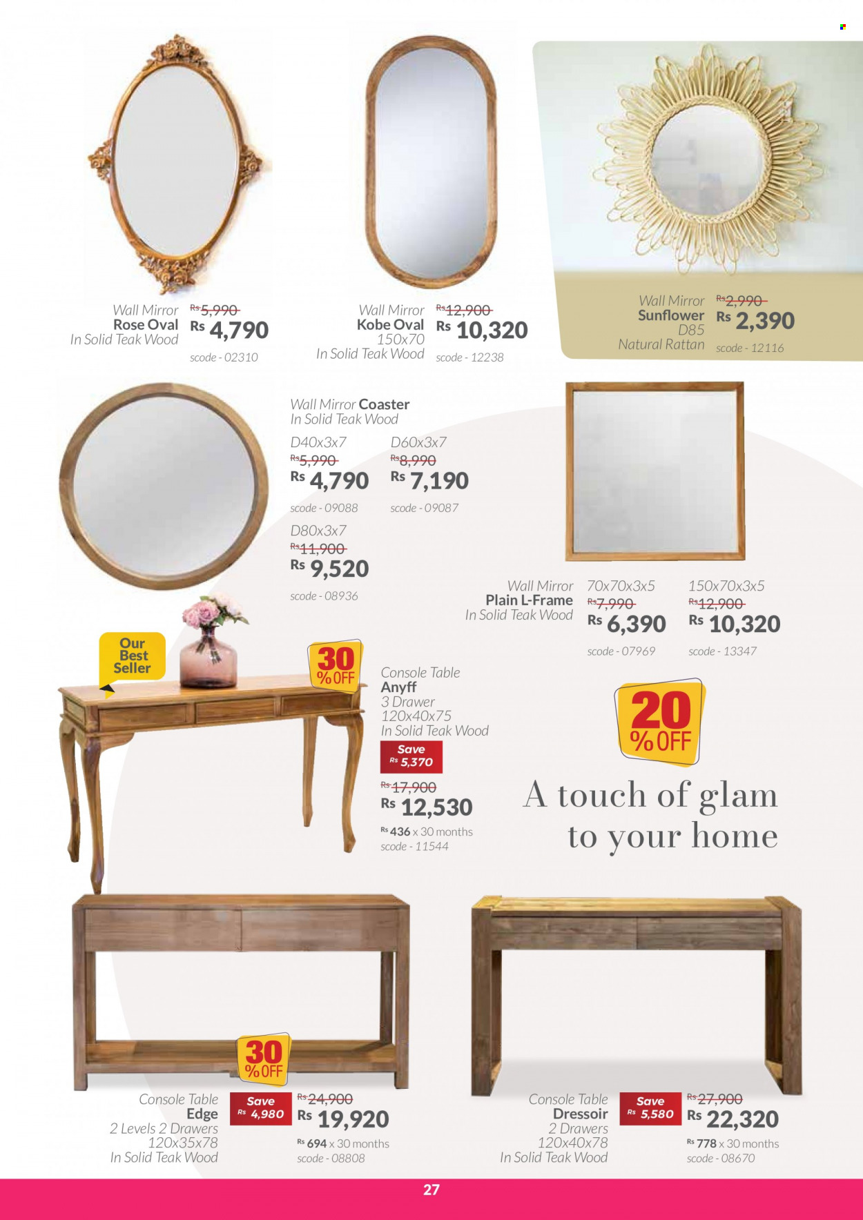 Teak World catalogue - 24.11.2023 - 15.01.2024. Page 27