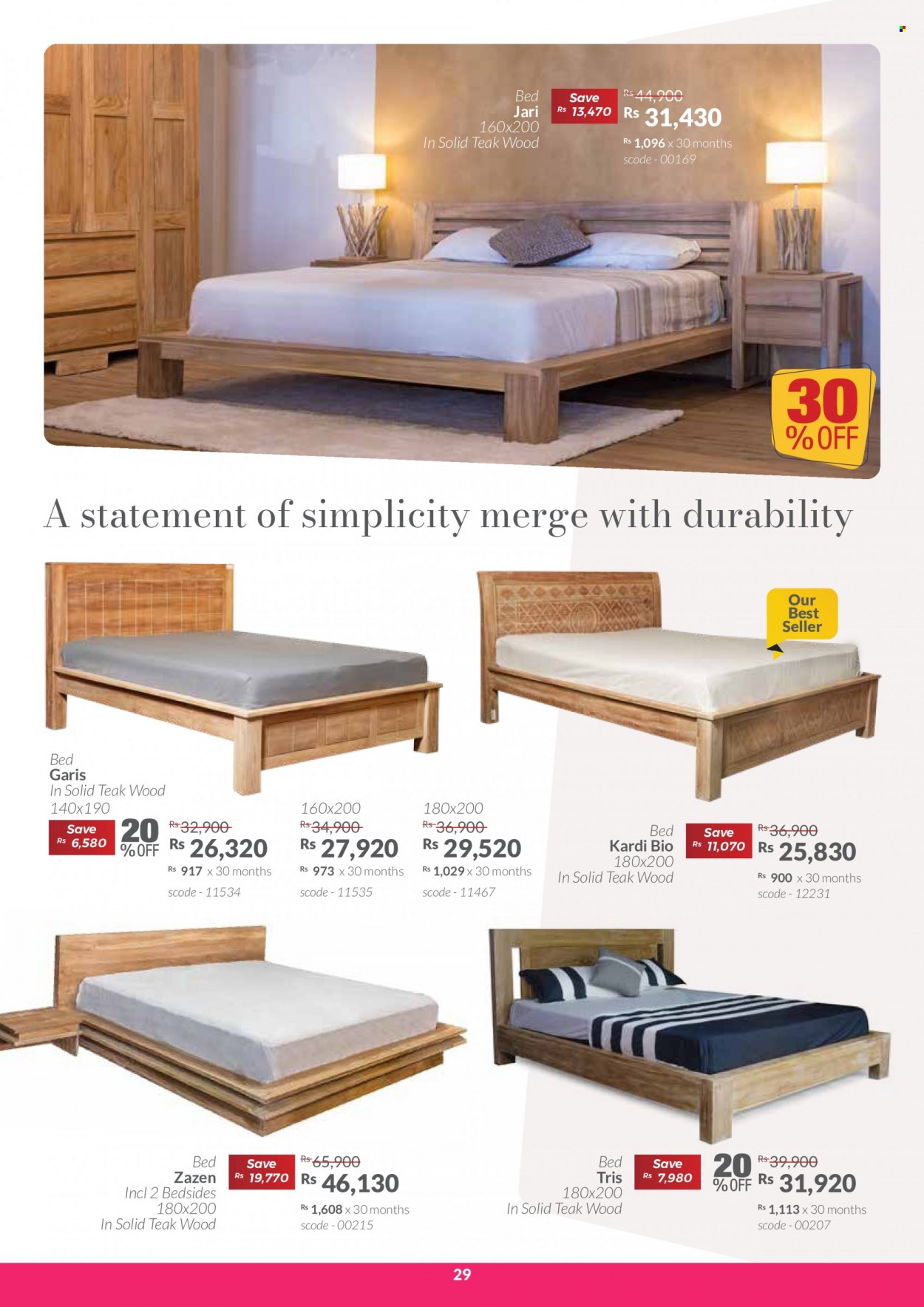 Teak World catalogue - 24.11.2023 - 15.01.2024. Page 29