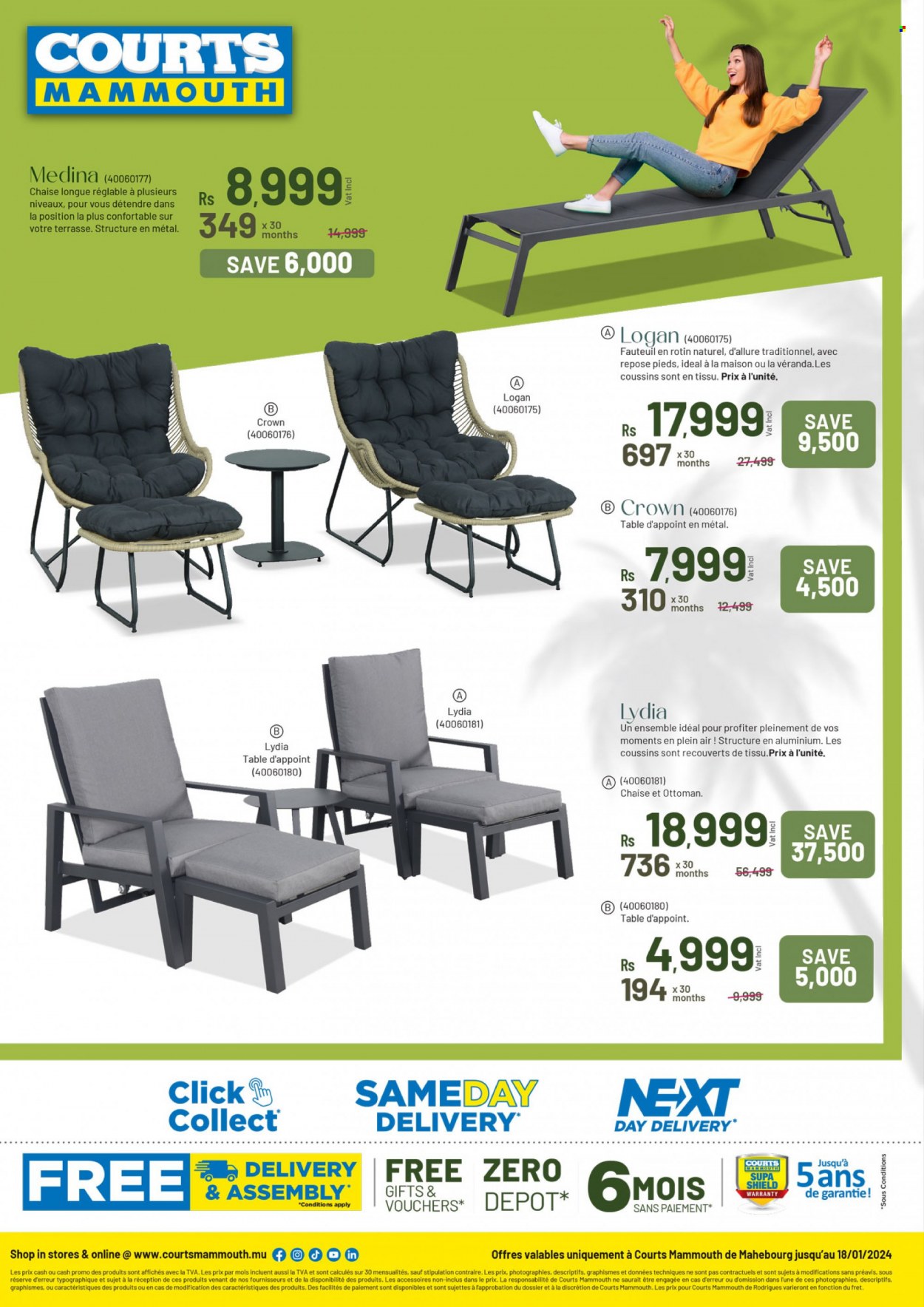 Courts Mammouth catalogue. Page 8