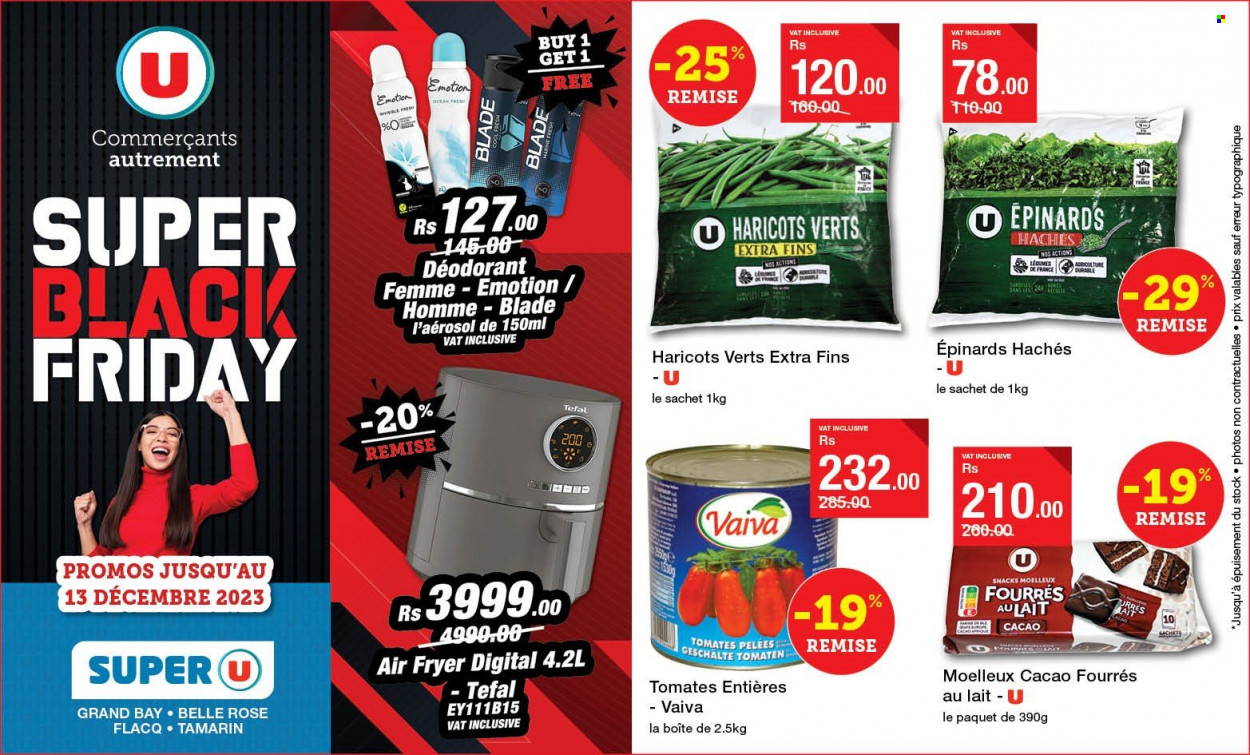 Super U catalogue - 3.12.2023 - 13.12.2023. Page 1