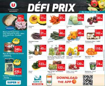 Catalogue Super U - 13/12/2023 - 17/12/2023.
