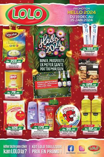 Catalogue LOLO Hyper - 19/12/2023 - 15/01/2024.