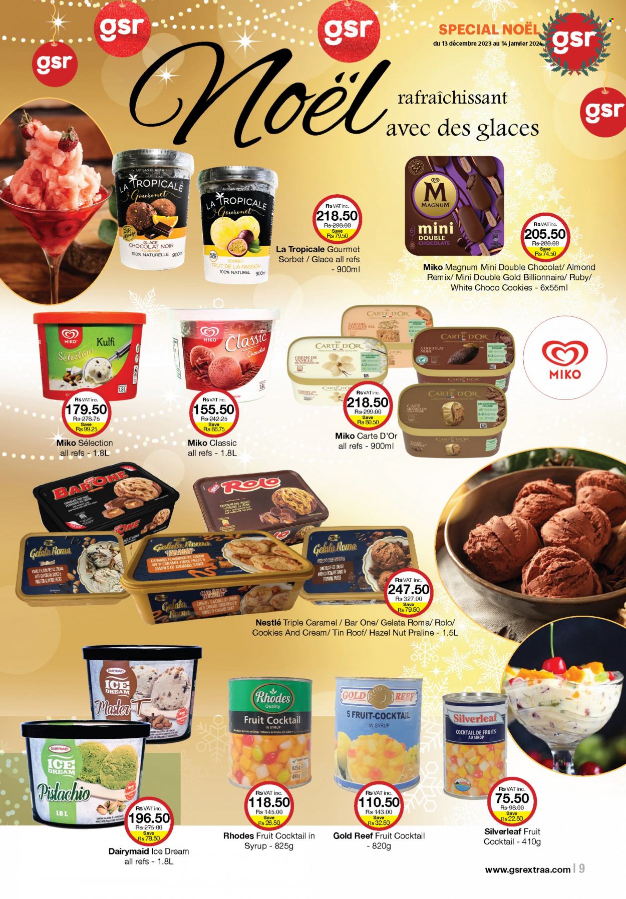 GSR catalogue. Page 9