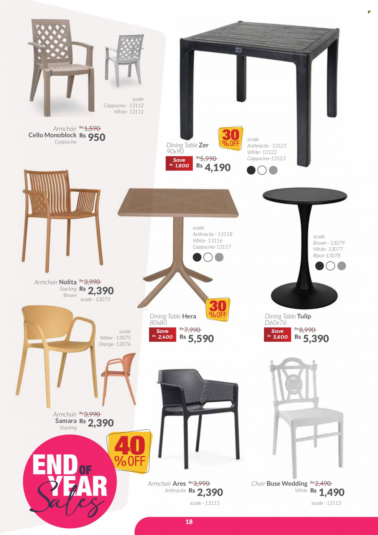 Teak World catalogue. Page 18