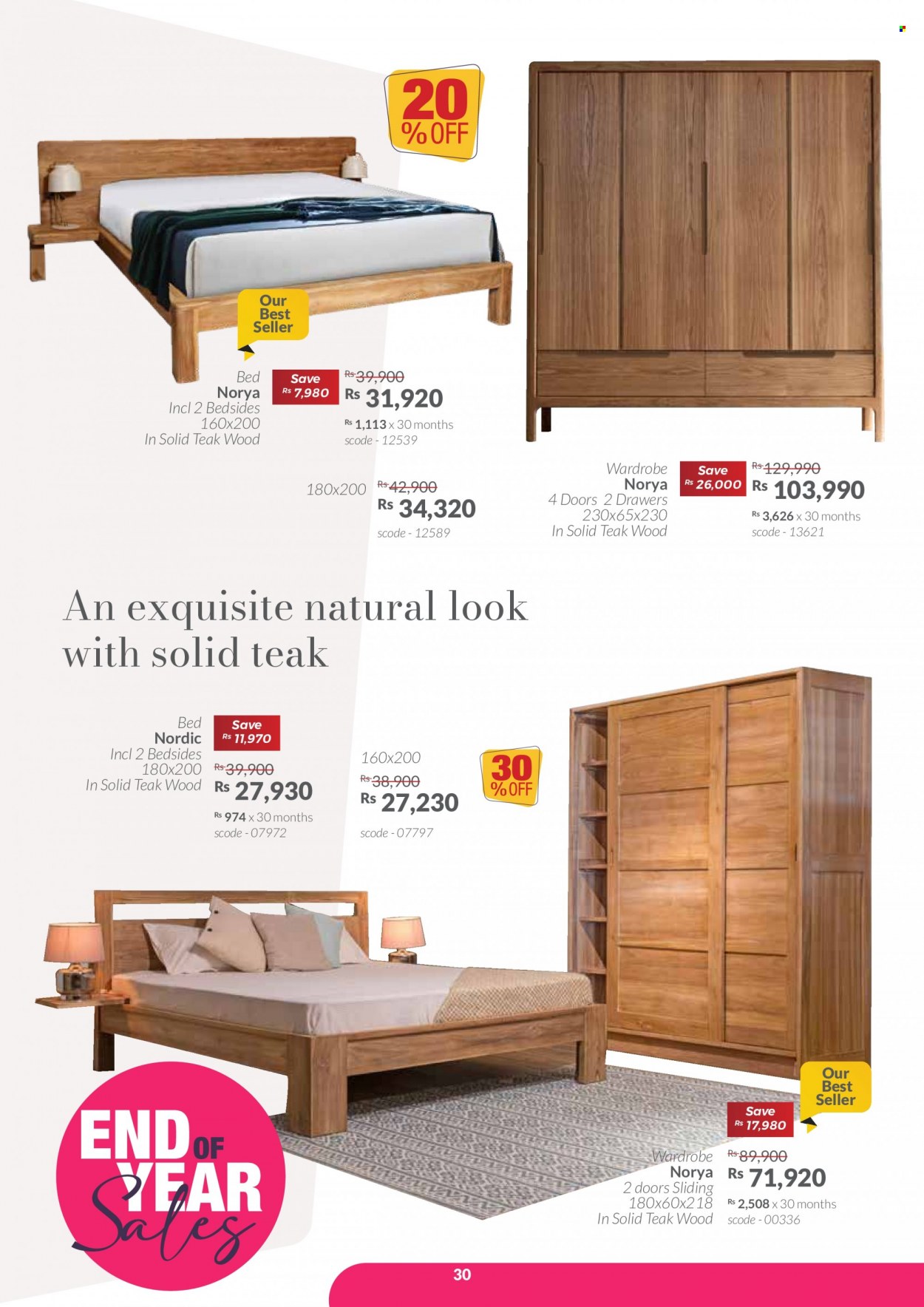 Teak World catalogue. Page 30