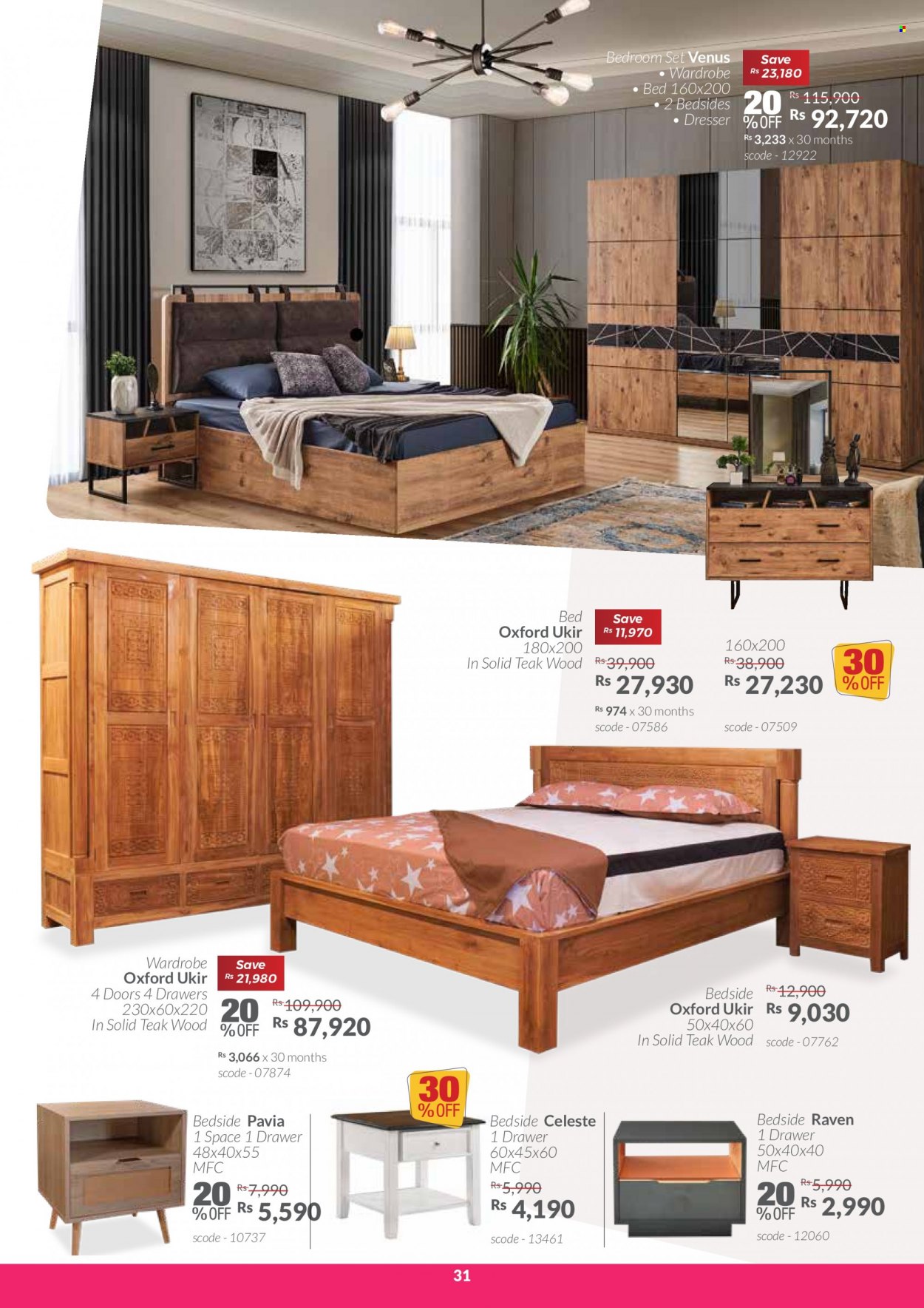 Teak World catalogue. Page 31