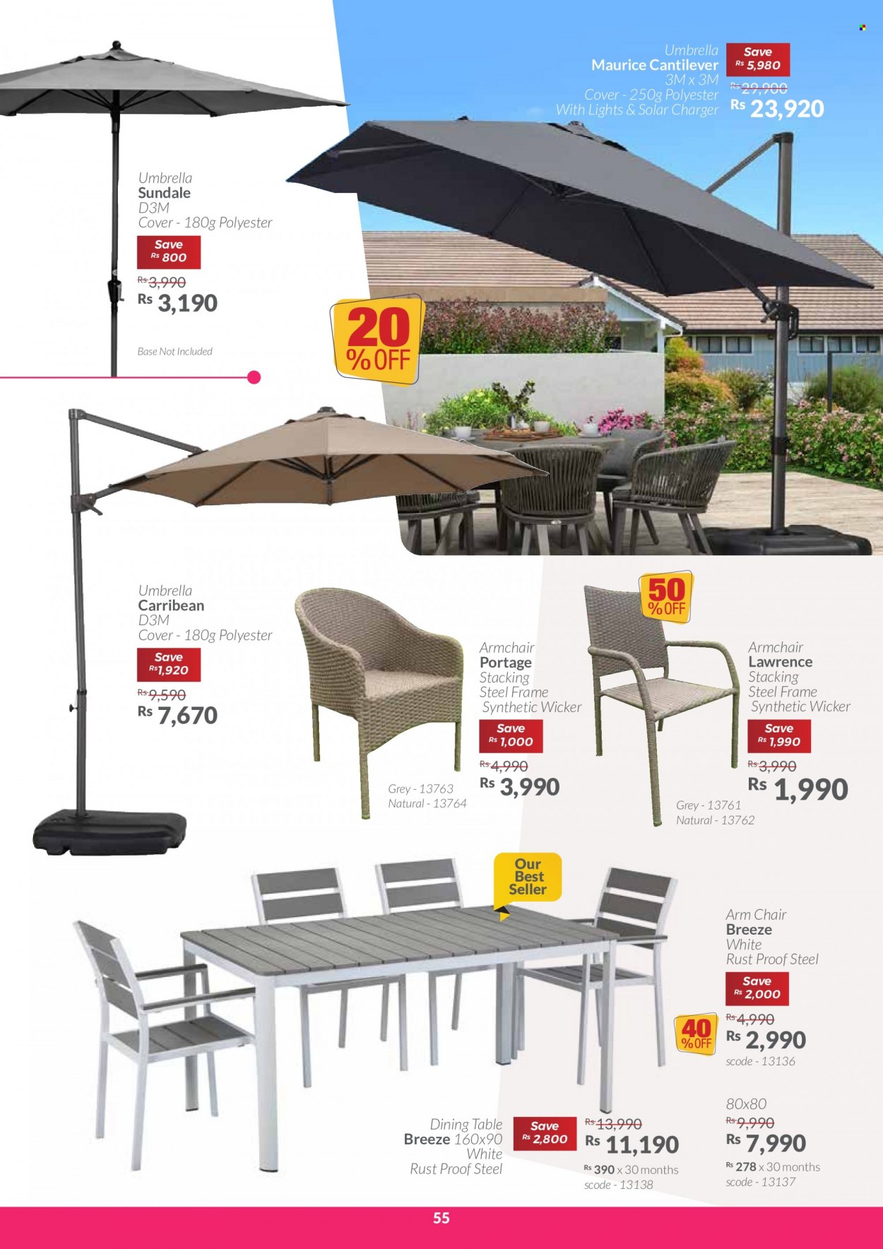 Teak World catalogue. Page 55