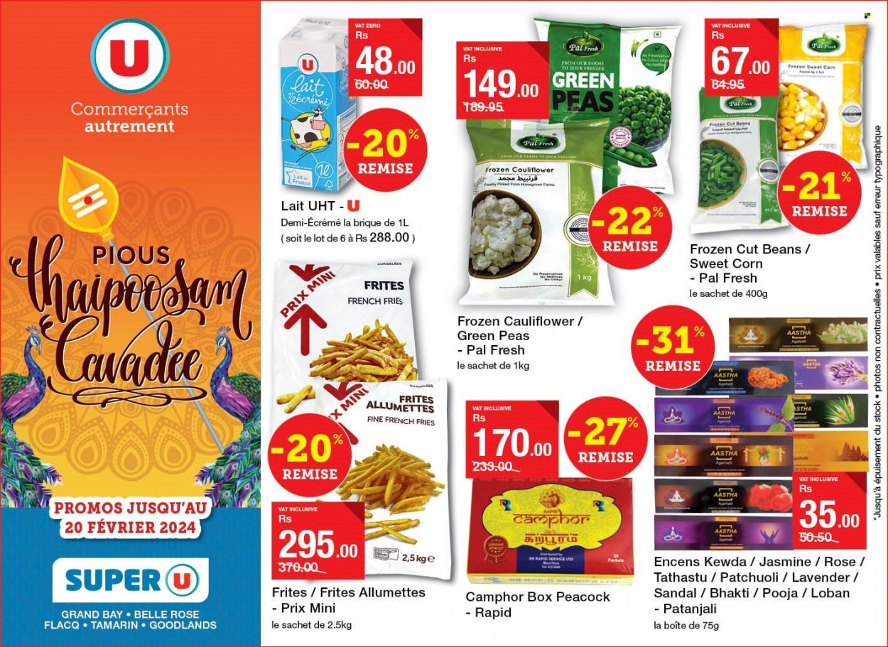 Super U catalogue - 21.01.2024 - 20.02.2024. Page 1