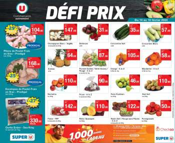Catalogue Super U - 14/02/2024 - 18/02/2024.