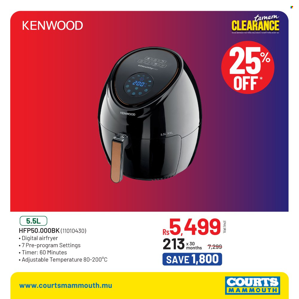 Courts Mammouth catalogue. Page 7