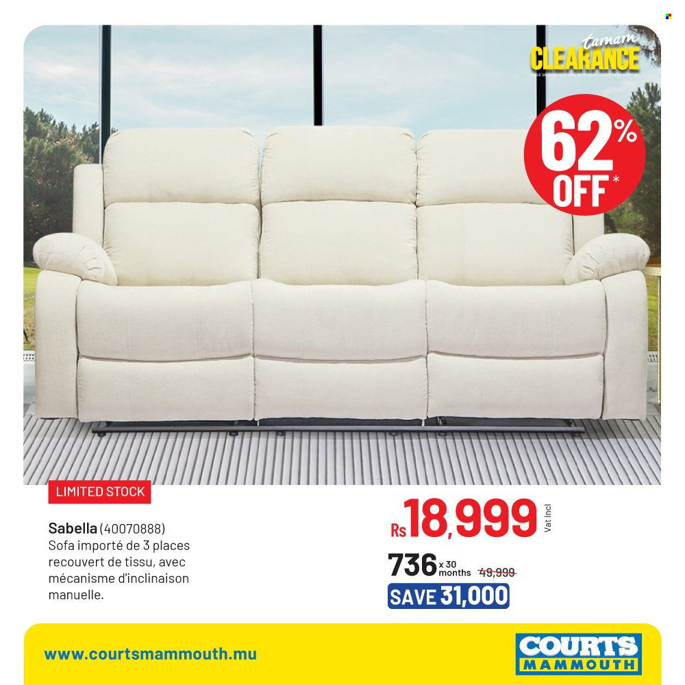 Courts Mammouth catalogue. Page 9