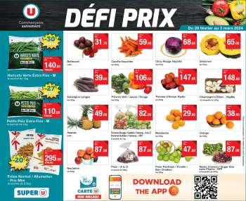 Catalogue Super U - 28/02/2024 - 03/03/2024.