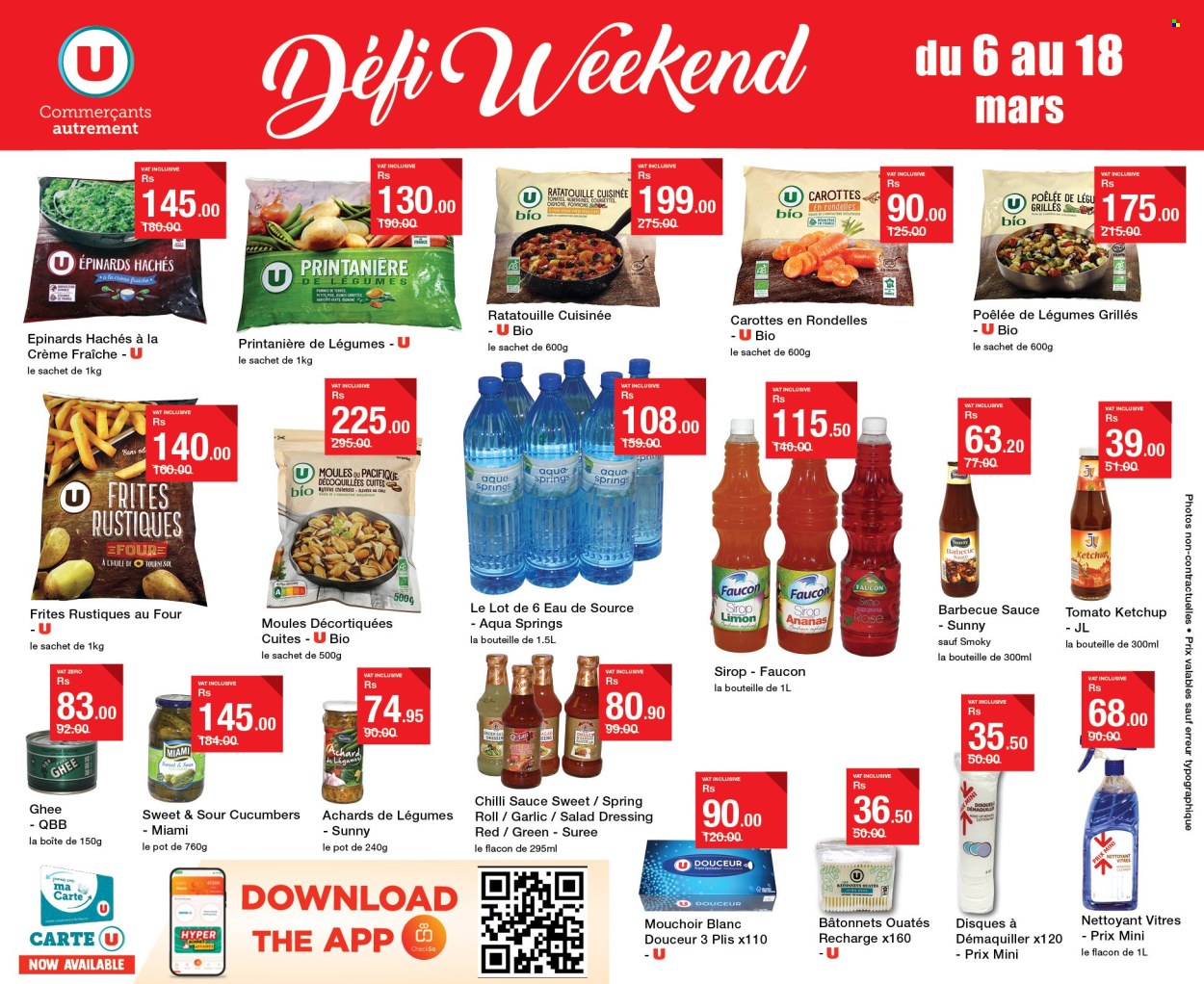 Super U catalogue - 6.03.2024 - 18.03.2024. Page 1
