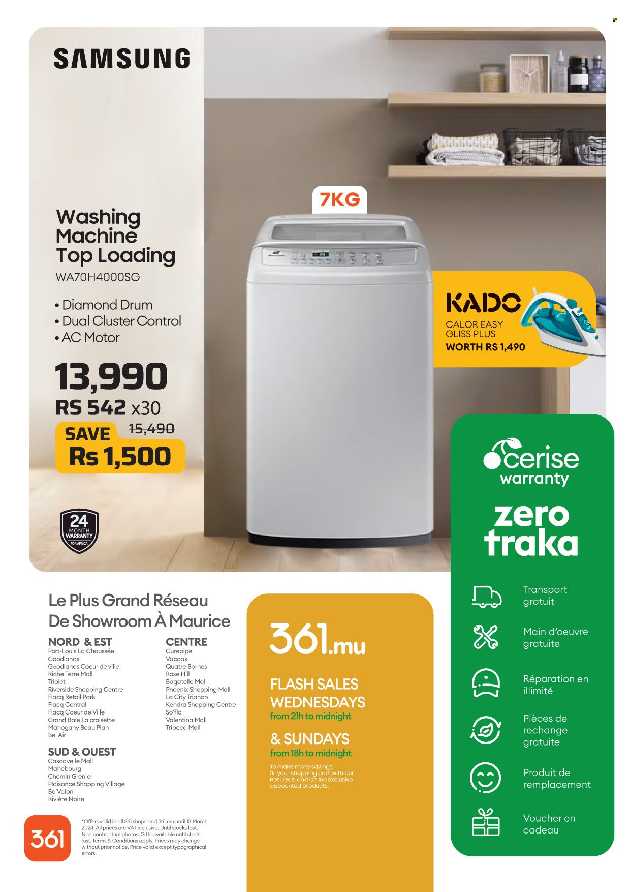 361 catalogue. Page 1