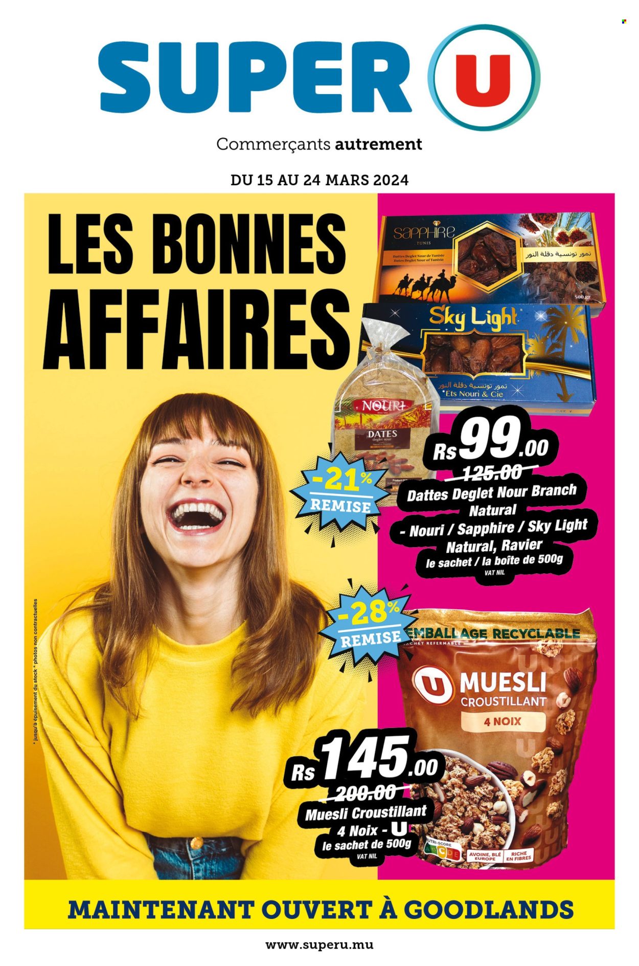 Super U catalogue - 15.03.2024 - 24.03.2024. Page 1